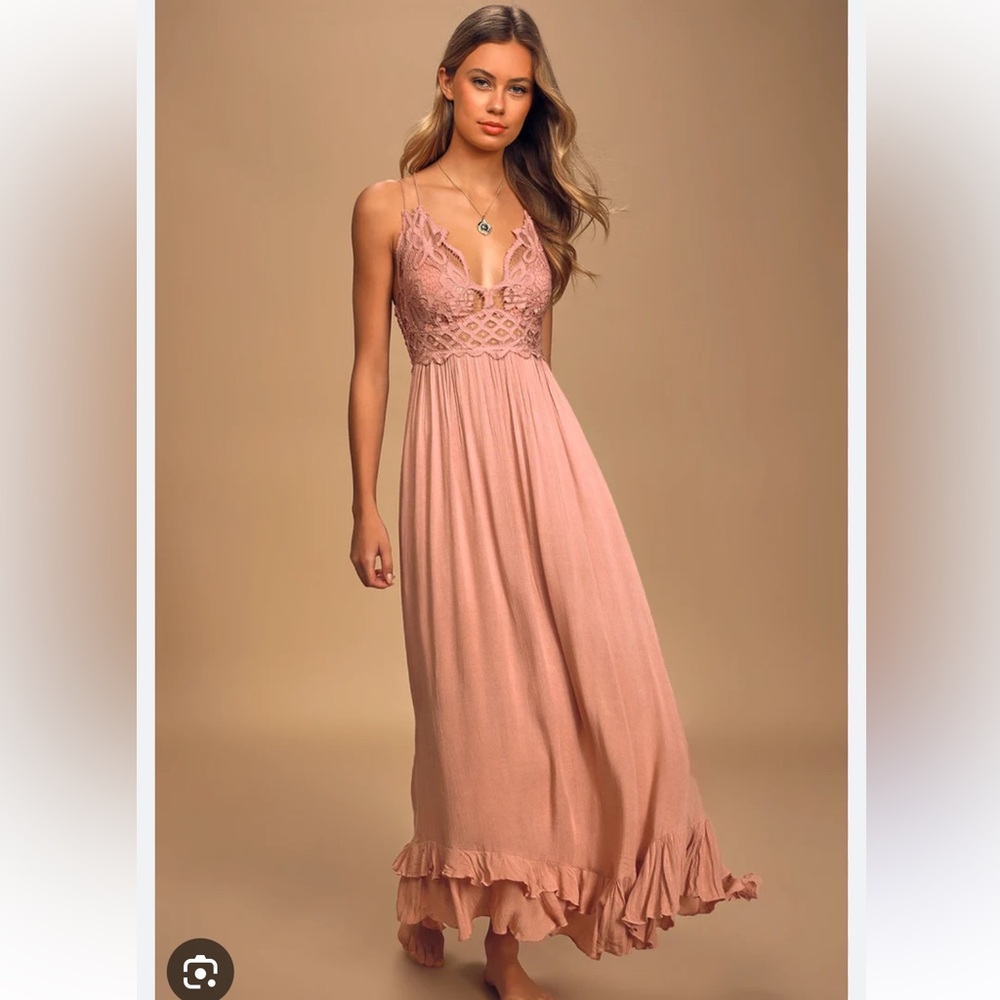 Free People | Dresses | Free People Adela Maxi Dress